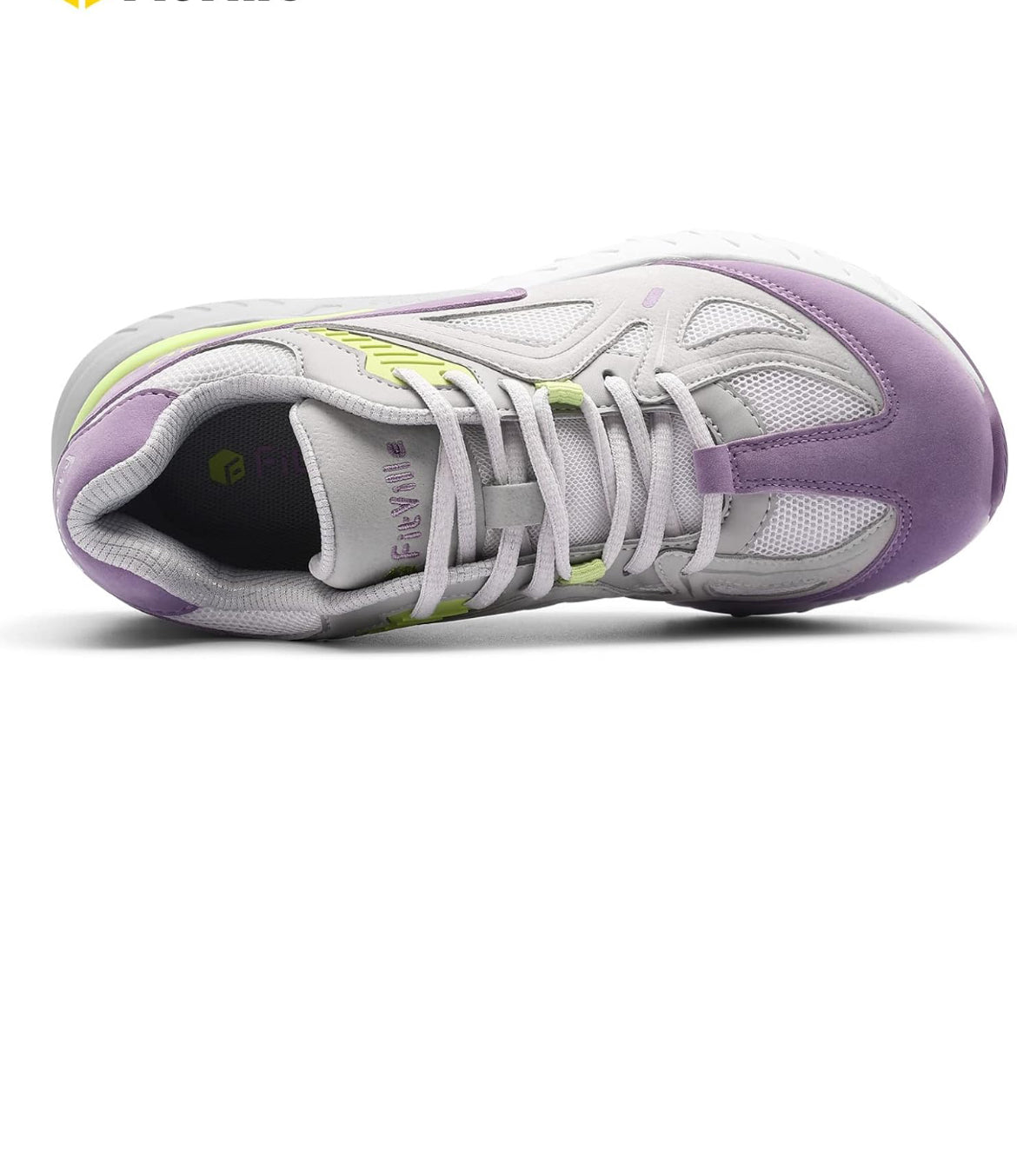 Womens Extra Wide Fit Trainers Ladies Walking Running Shoes Comfortable Sneakers for Flat Feet Plantar Fasciitis, UK 7.5