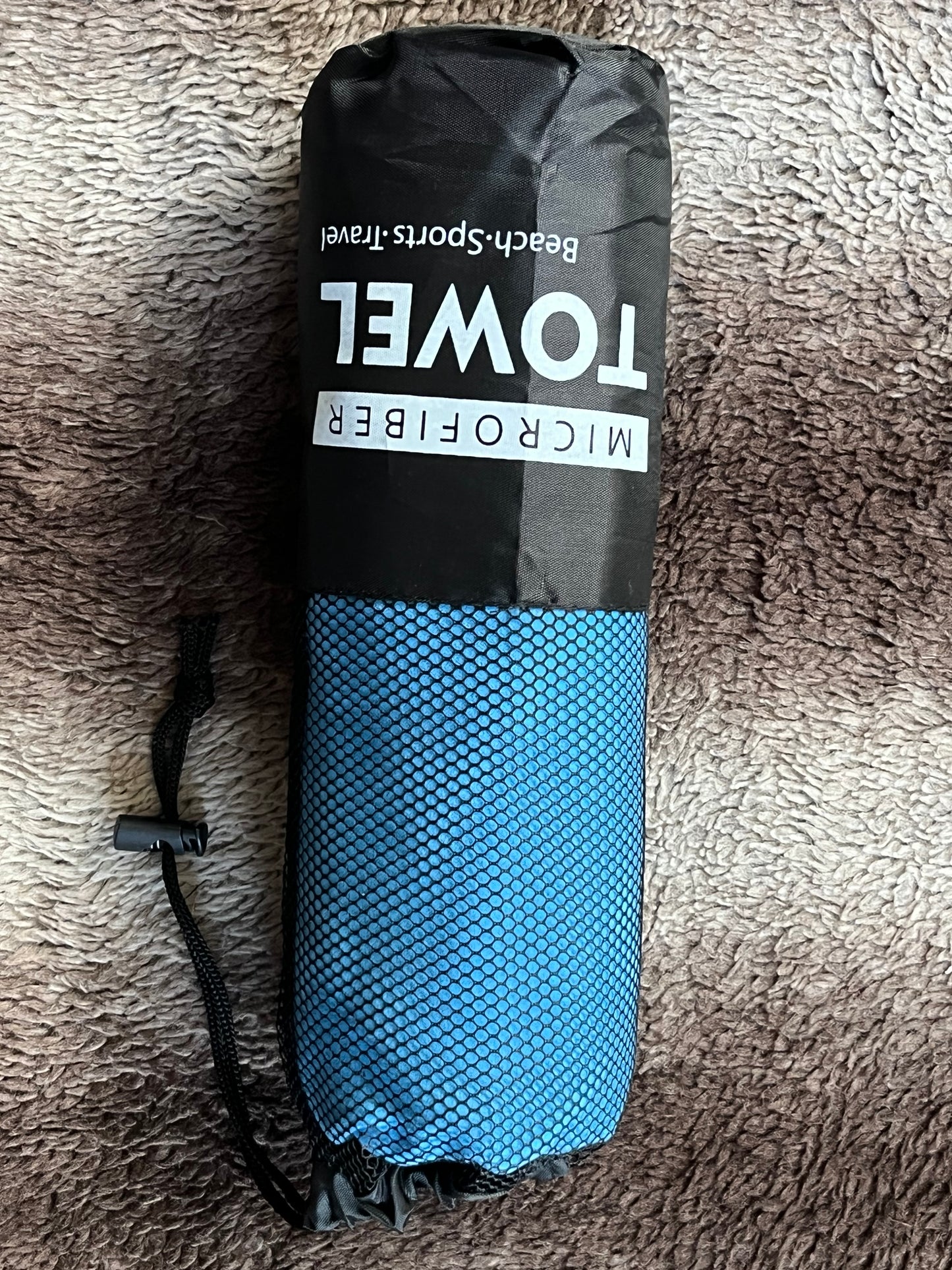 Microfibre towel - compact, ultra lightweight & quick dry towel - the perfect gym, travel & beach towel - swimming towel for sports, camping & hiking, x2 towels