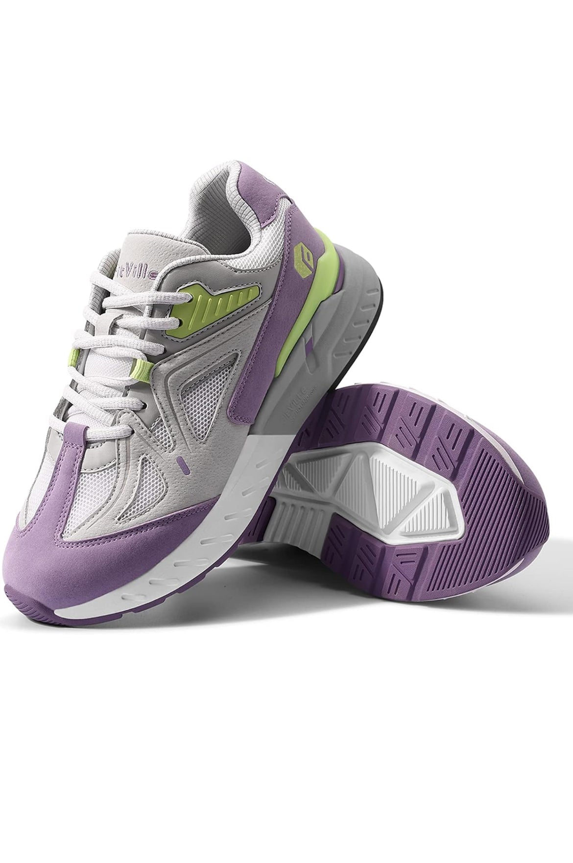 Womens Extra Wide Fit Trainers Ladies Walking Running Shoes Comfortable Sneakers for Flat Feet Plantar Fasciitis, UK 7.5