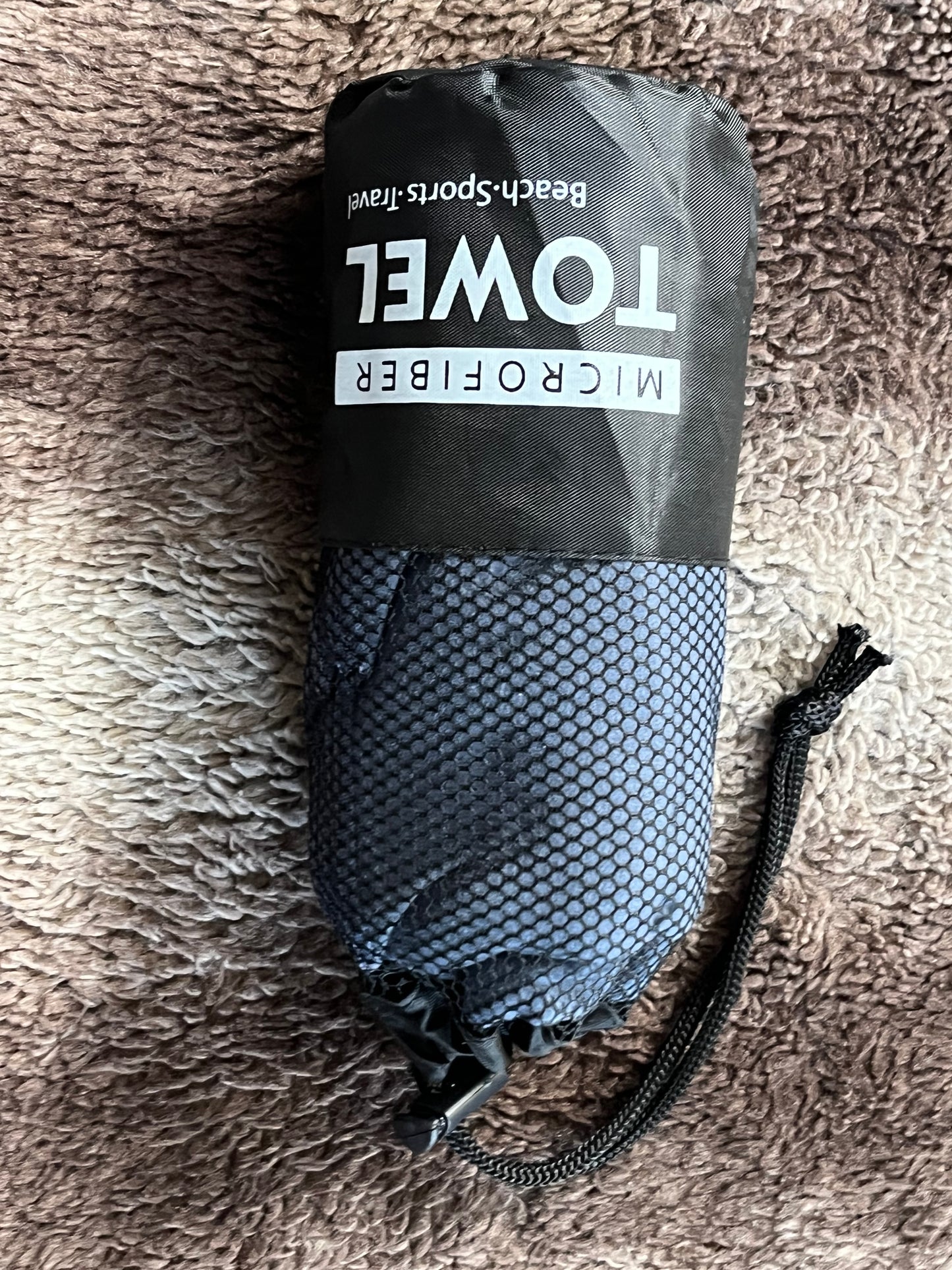 Microfibre towel - compact, ultra lightweight & quick dry towel - the perfect gym, travel & beach towel - swimming towel for sports, camping & hiking, x2 towels