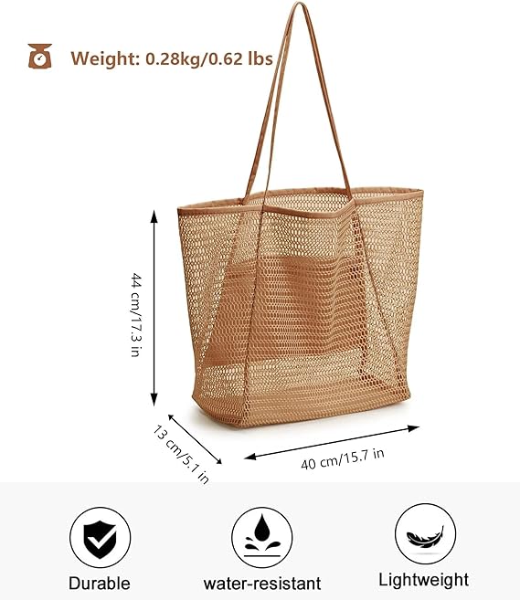 Stylish beach bag