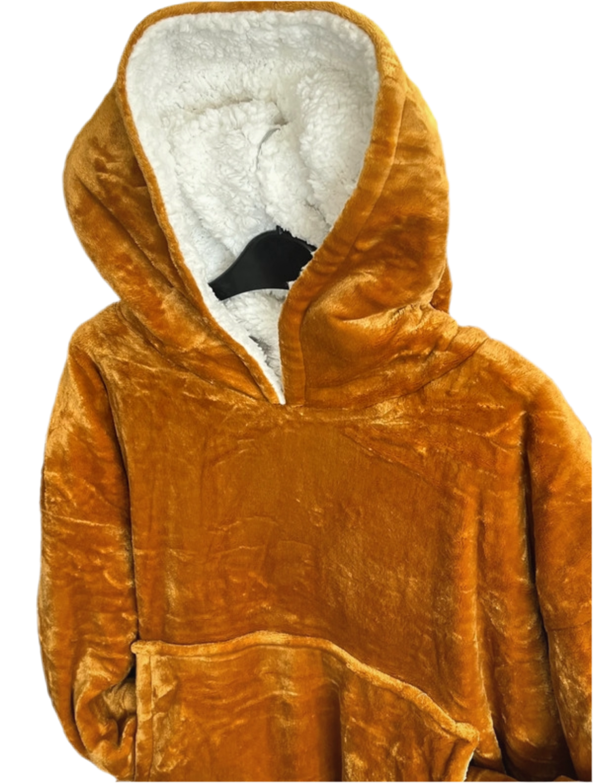 Cosy wearable hoodie blanket, oversized for winter