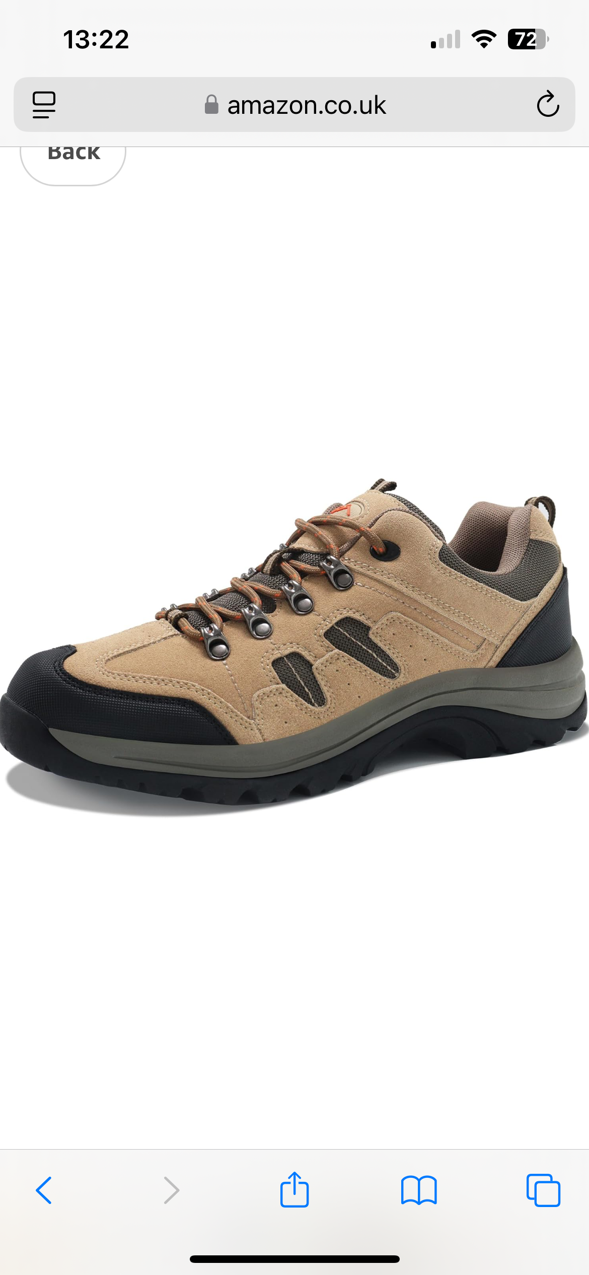 Men's Hiking Shoes Lightweight Comfortable waterproof hiking shoes for Men , UK 11