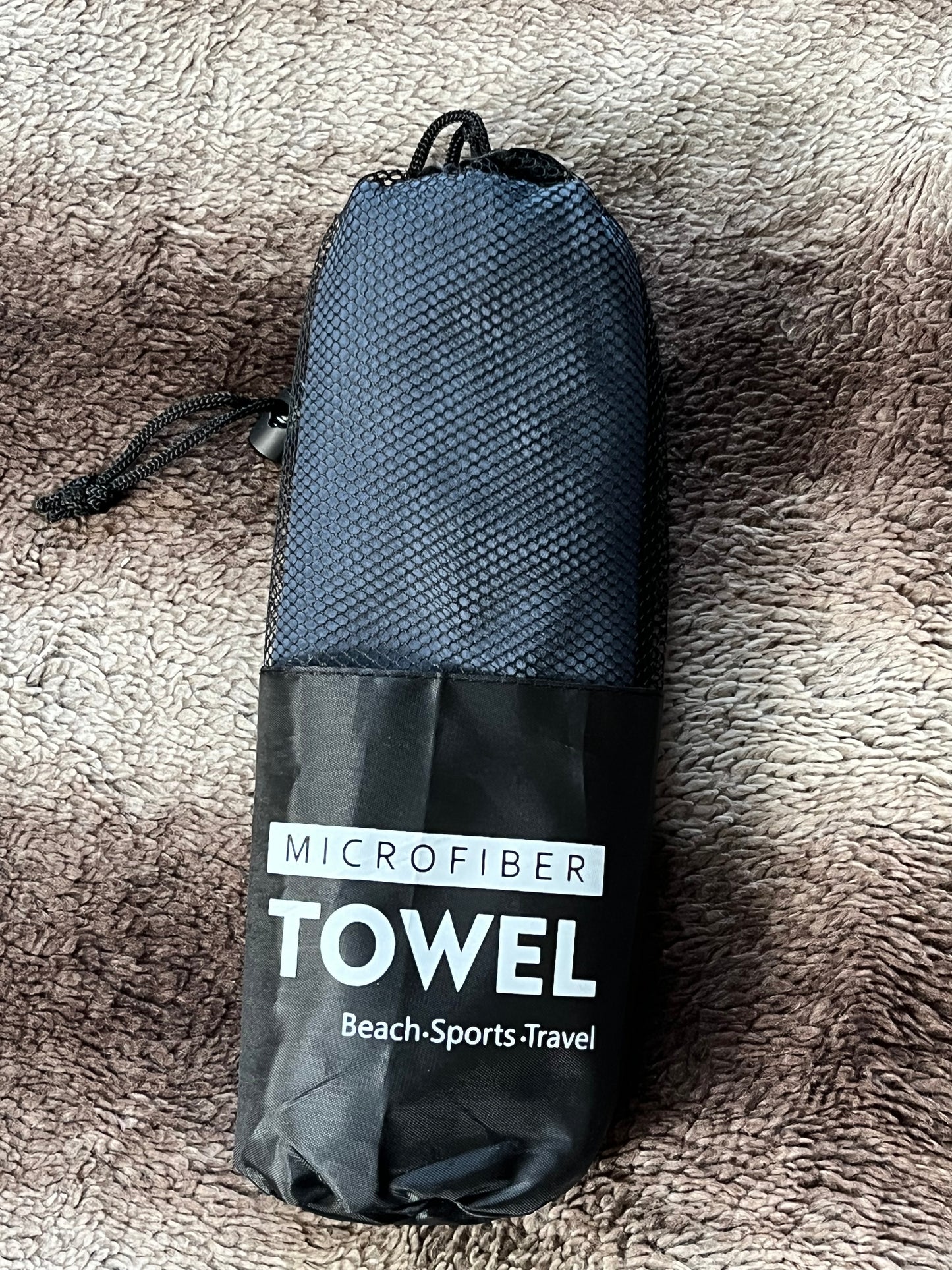 Microfibre towel - compact, ultra lightweight & quick dry towel - the perfect gym, travel & beach towel - swimming towel for sports, camping & hiking, x2 towels